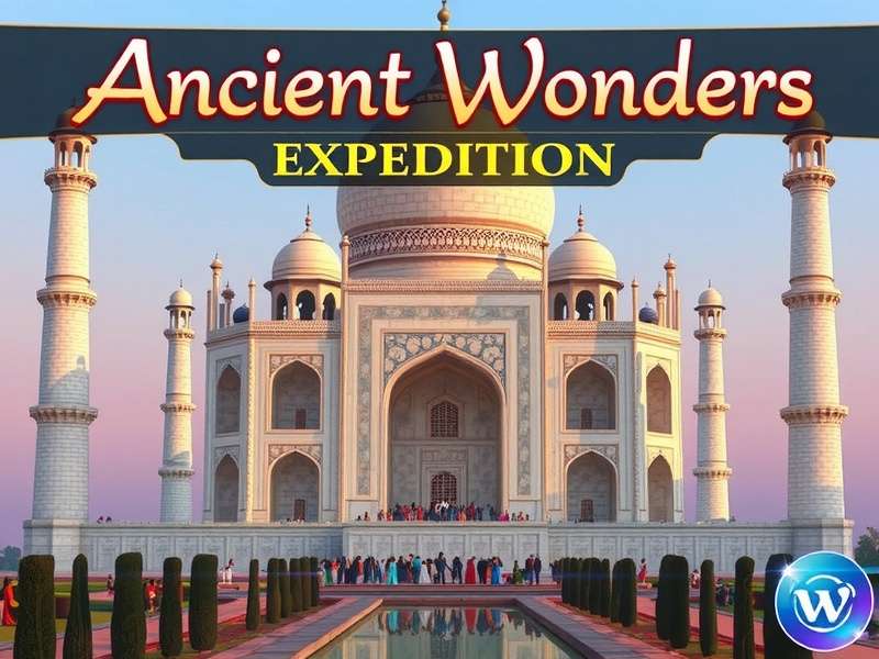 Solve architectural puzzles at the Taj Mahal Taj Mahal Puzzle in Ancient Wonders Expedition